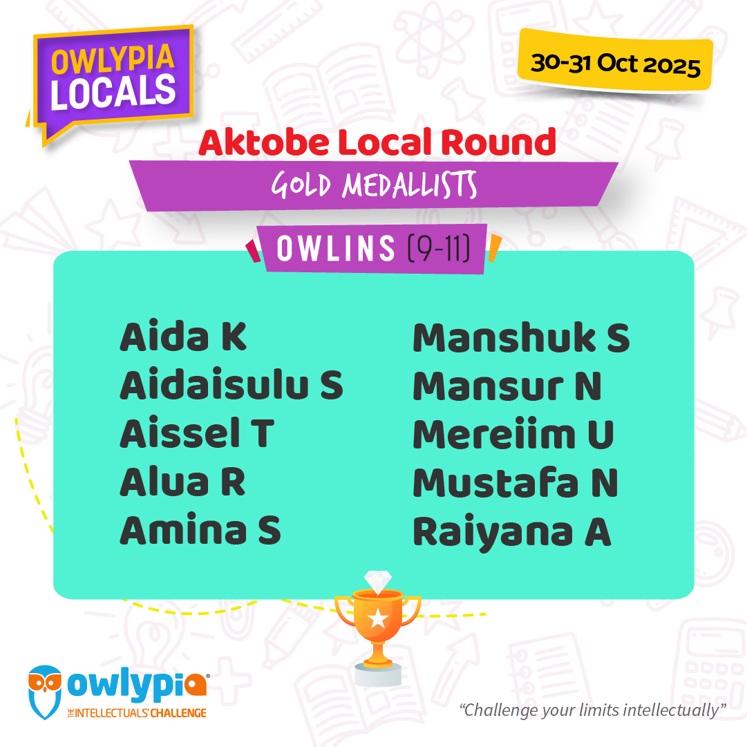 Owlypia competition results showing student achievements and awards ceremony