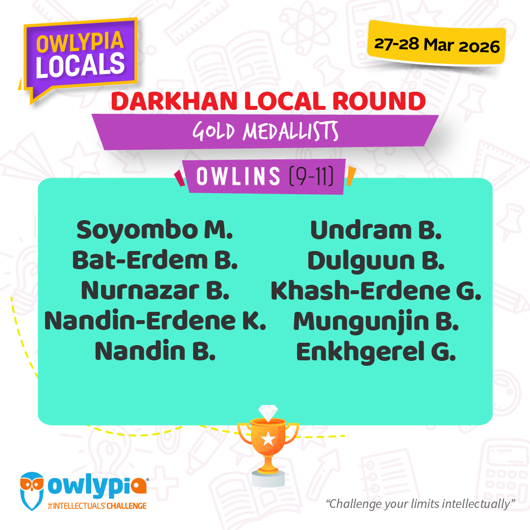 Owlypia competition results showing student achievements and awards ceremony