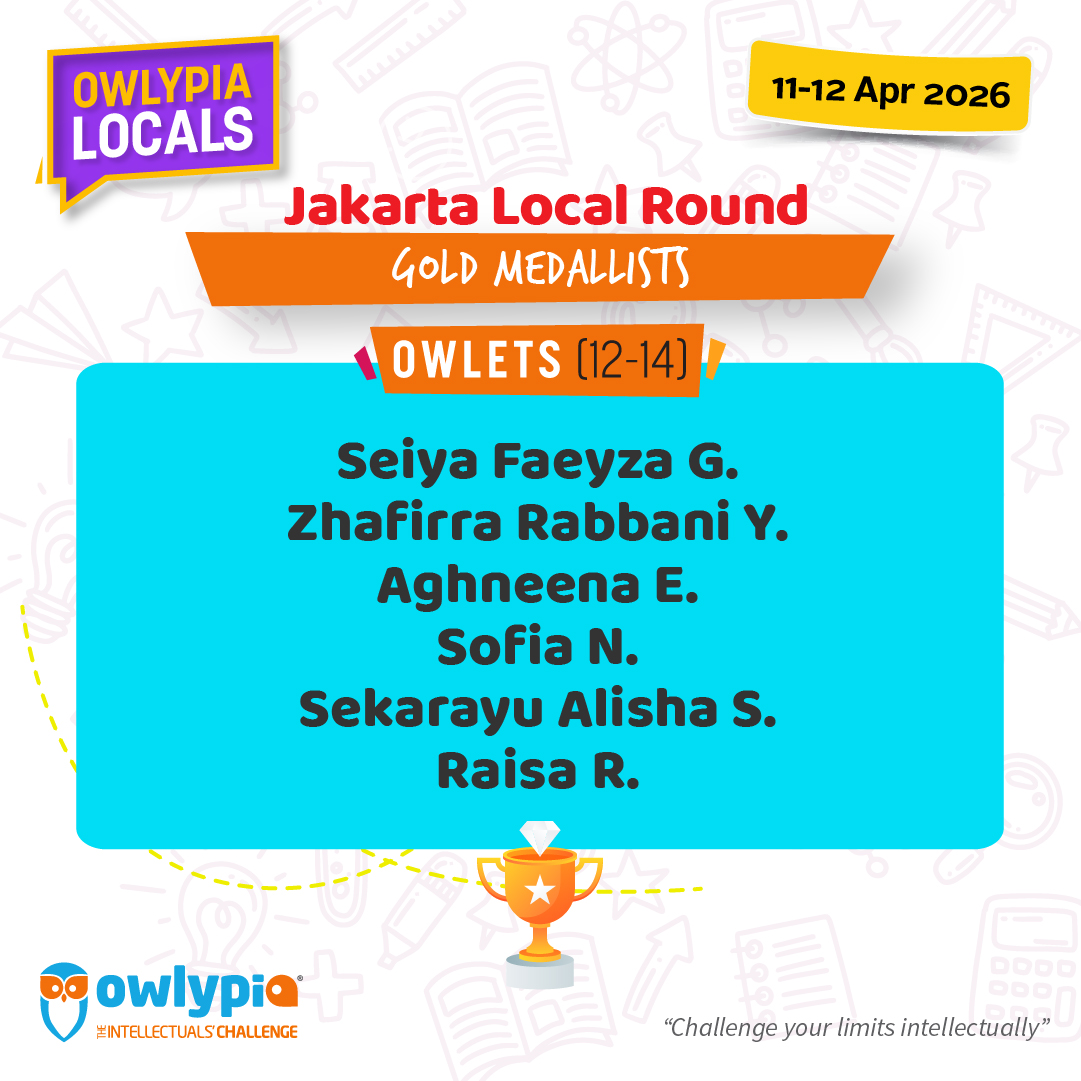 Owlypia competition results showing student achievements and awards ceremony