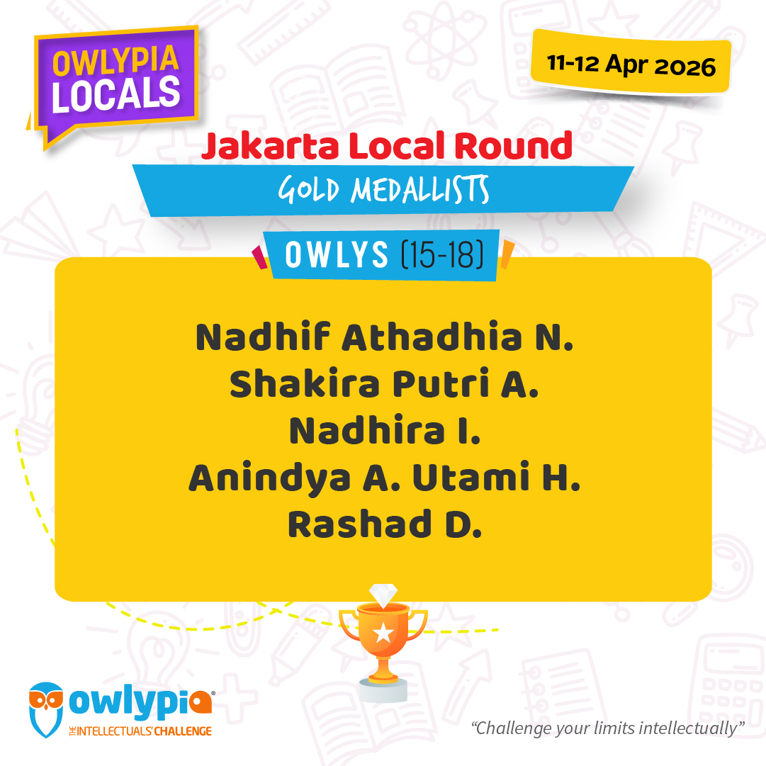 Owlypia competition results showing student achievements and awards ceremony