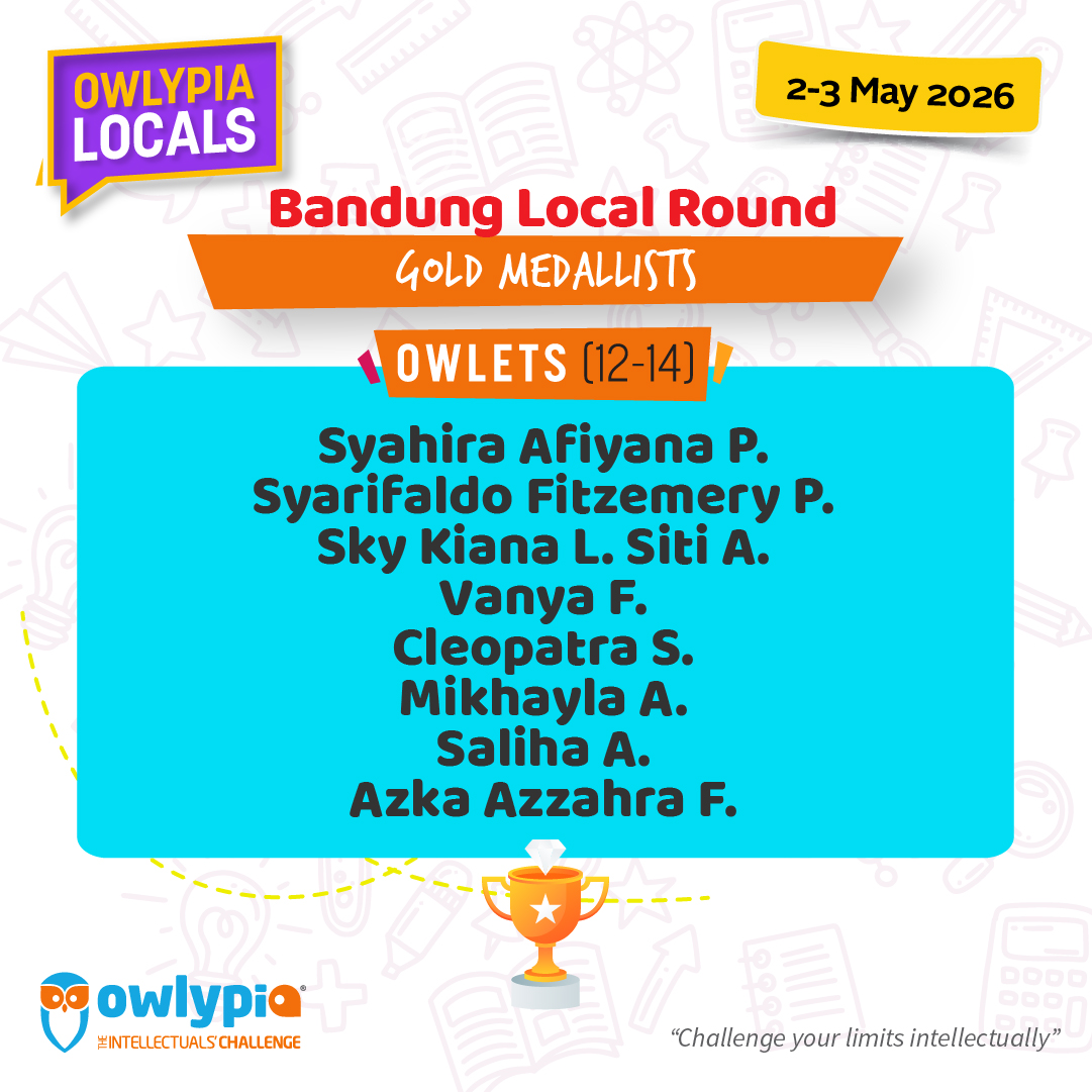 Owlypia competition results showing student achievements and awards ceremony