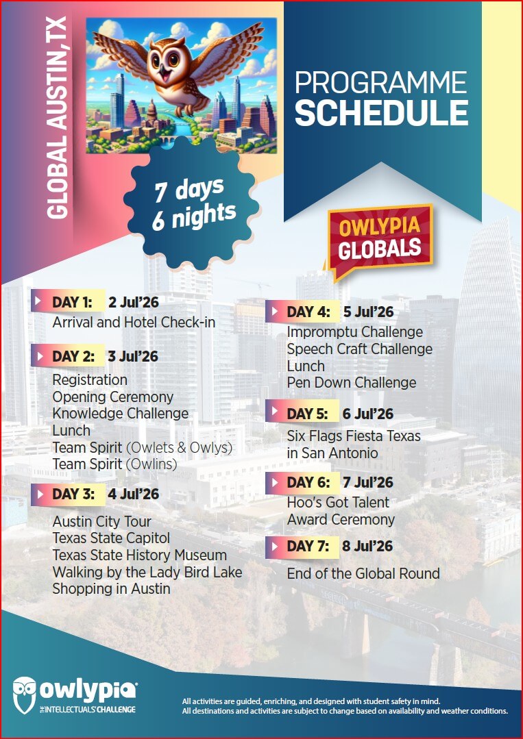 Program Schedule