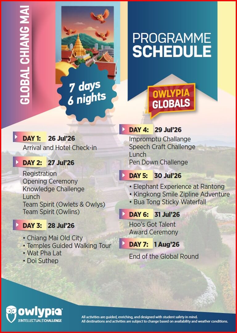 Program Schedule